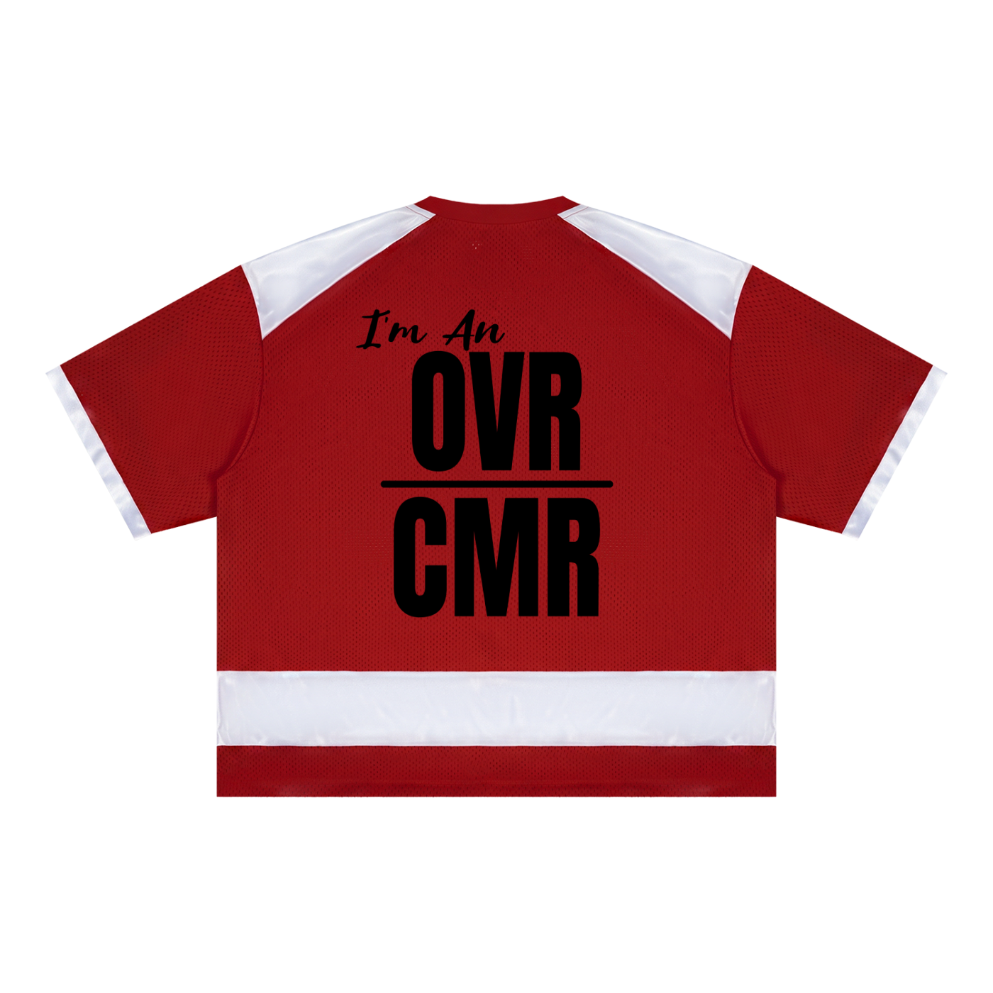 Overcomers Unisex Raglan Sleeve Mesh Boxy T-Shirt