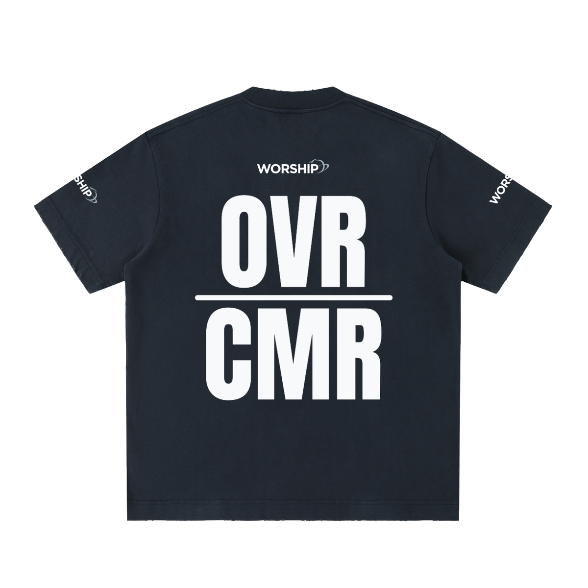 Heavyweight Vintage Washed Frayed T-Shirt