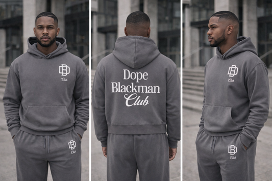 Dope Blackman Vintage Washed Heavyweight Sweatsuit