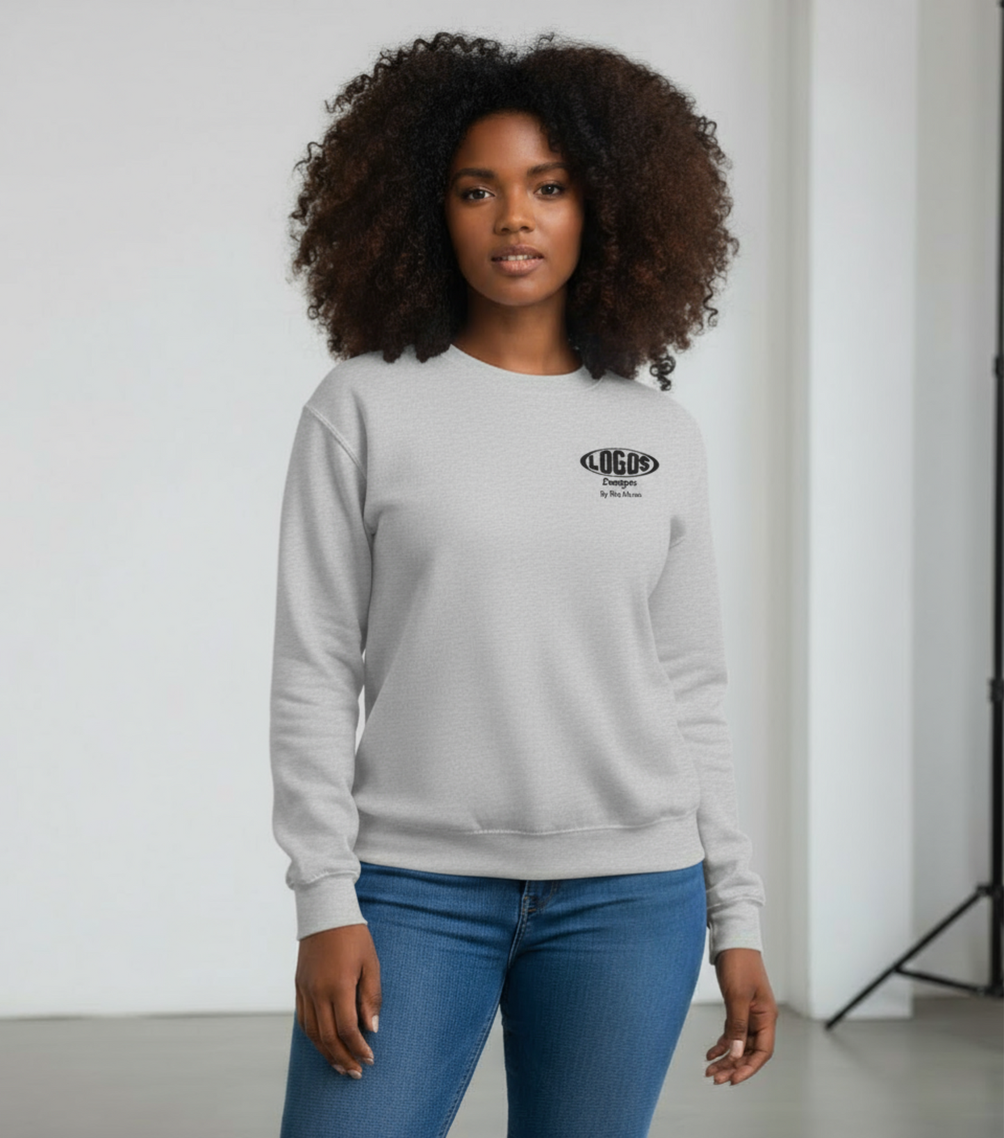 LOGOS Designs Embroidered Sweatshirt