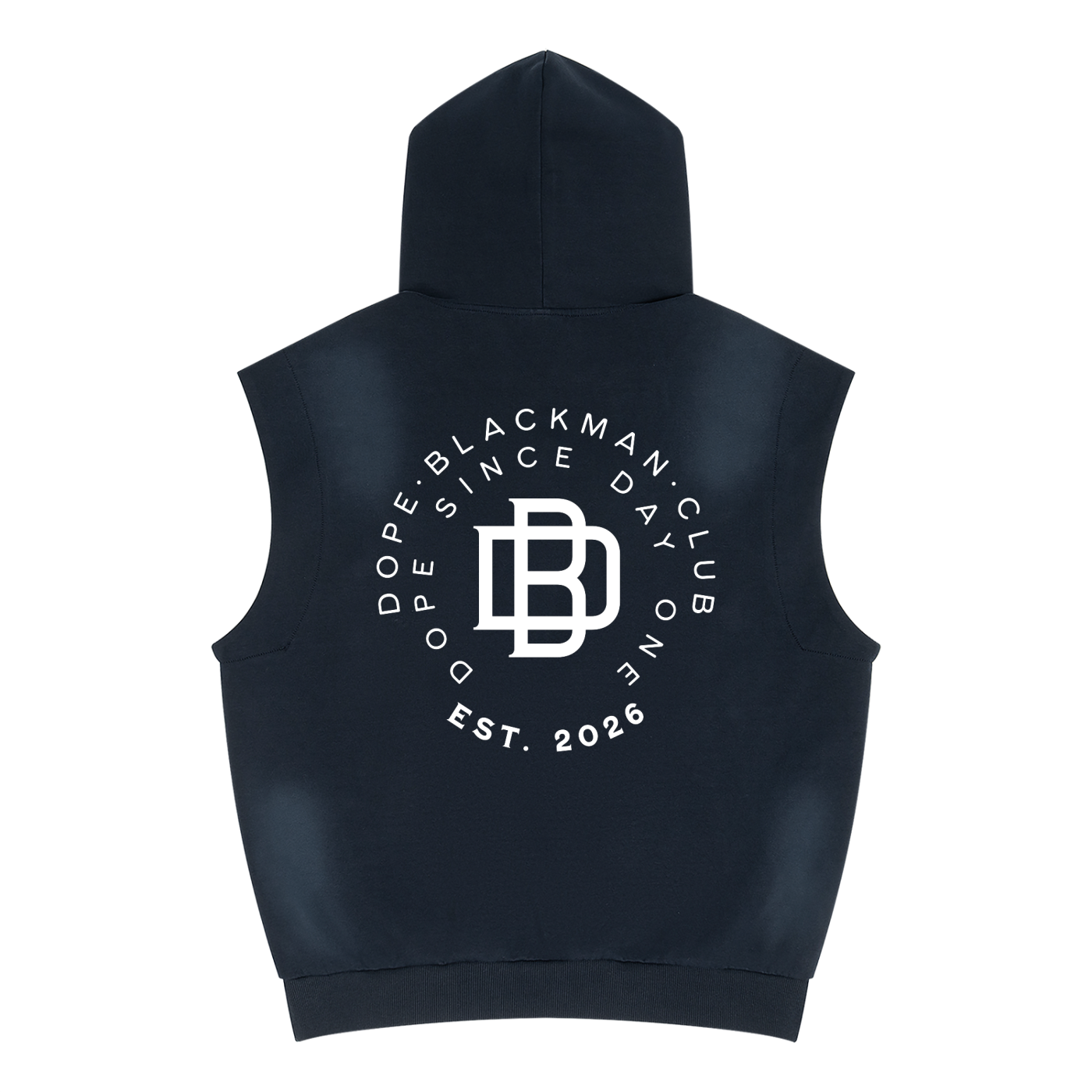 Dope Blackman Club Sleeveless Hoodie