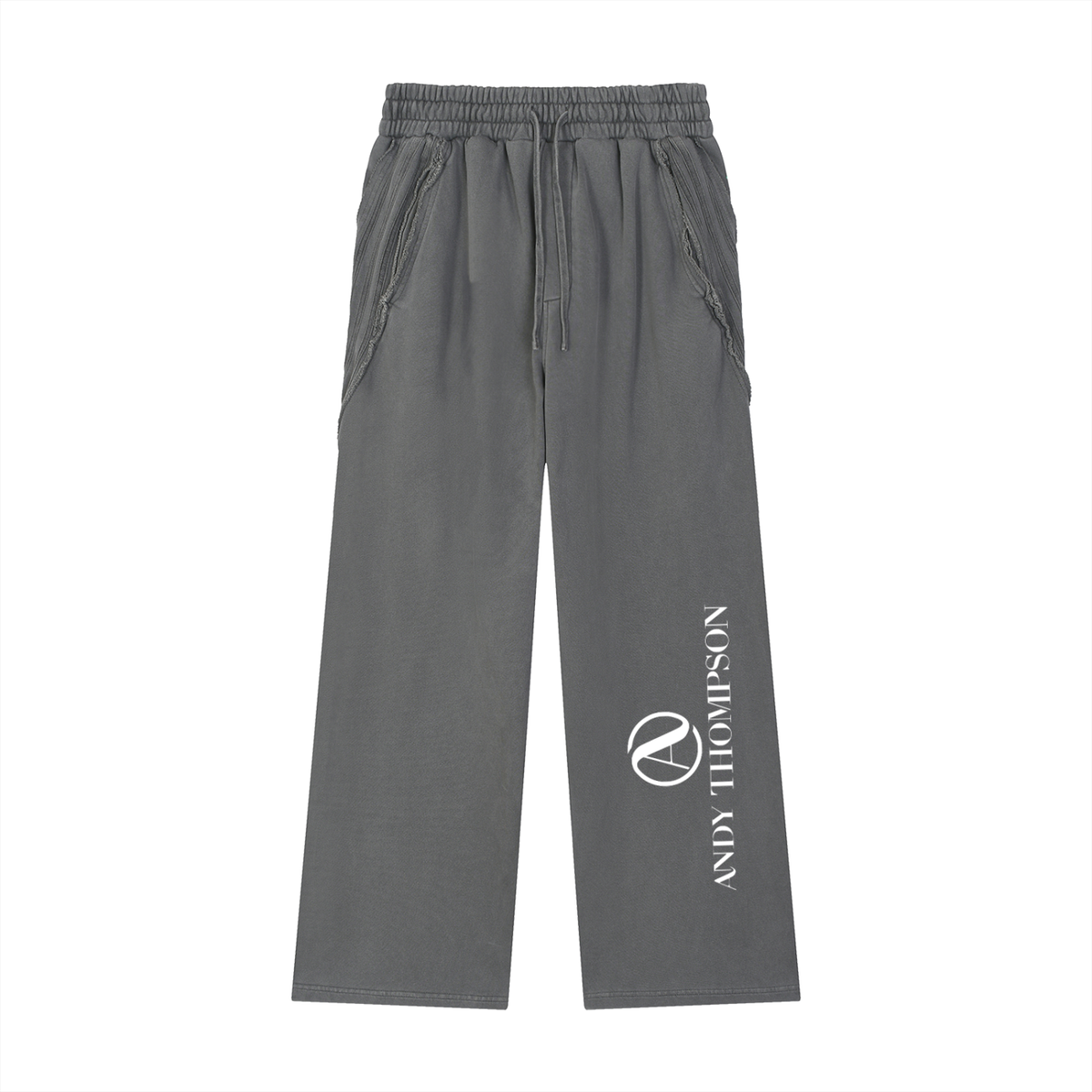 Snow Washed Tape Raw Edge Sweatpants(ATM)