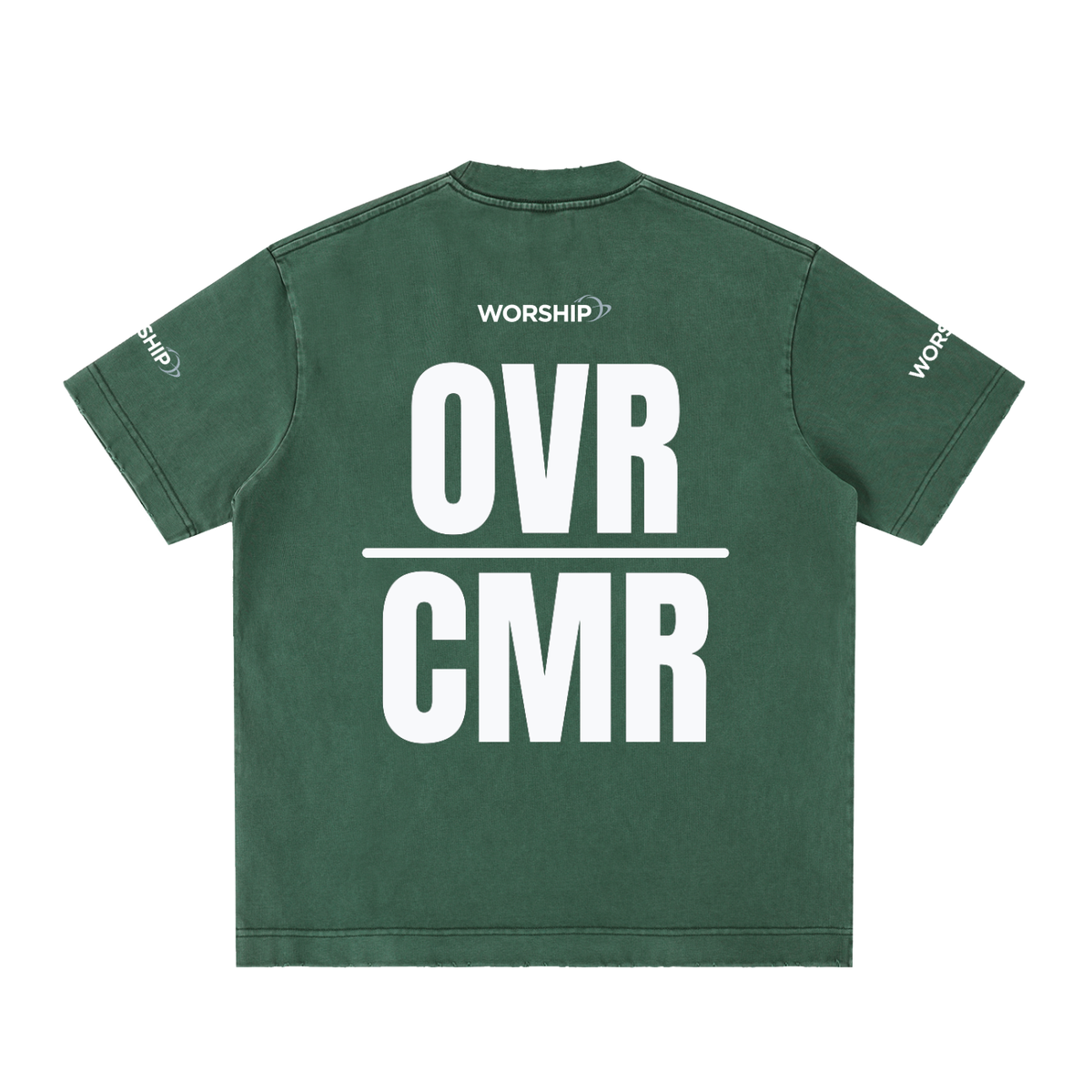 Heavyweight Vintage Washed Frayed T-Shirt