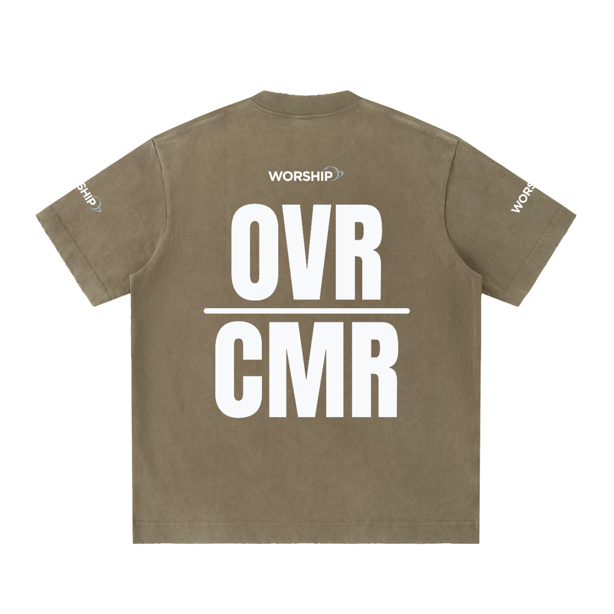 Heavyweight Vintage Washed Frayed T-Shirt