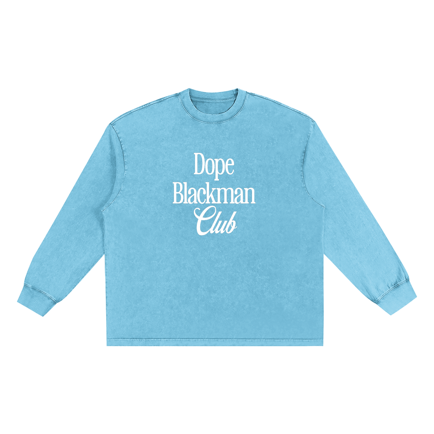 Snow Washed Dope Blackman Club T-Shirt