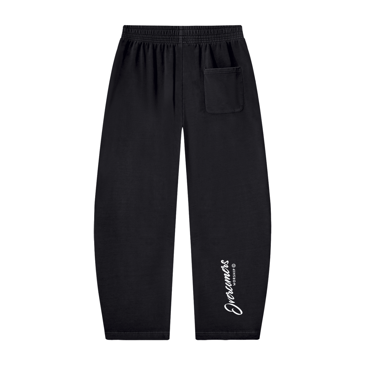 Overcomers Worship Vintage Washed Barrel Leg Sweatpants
