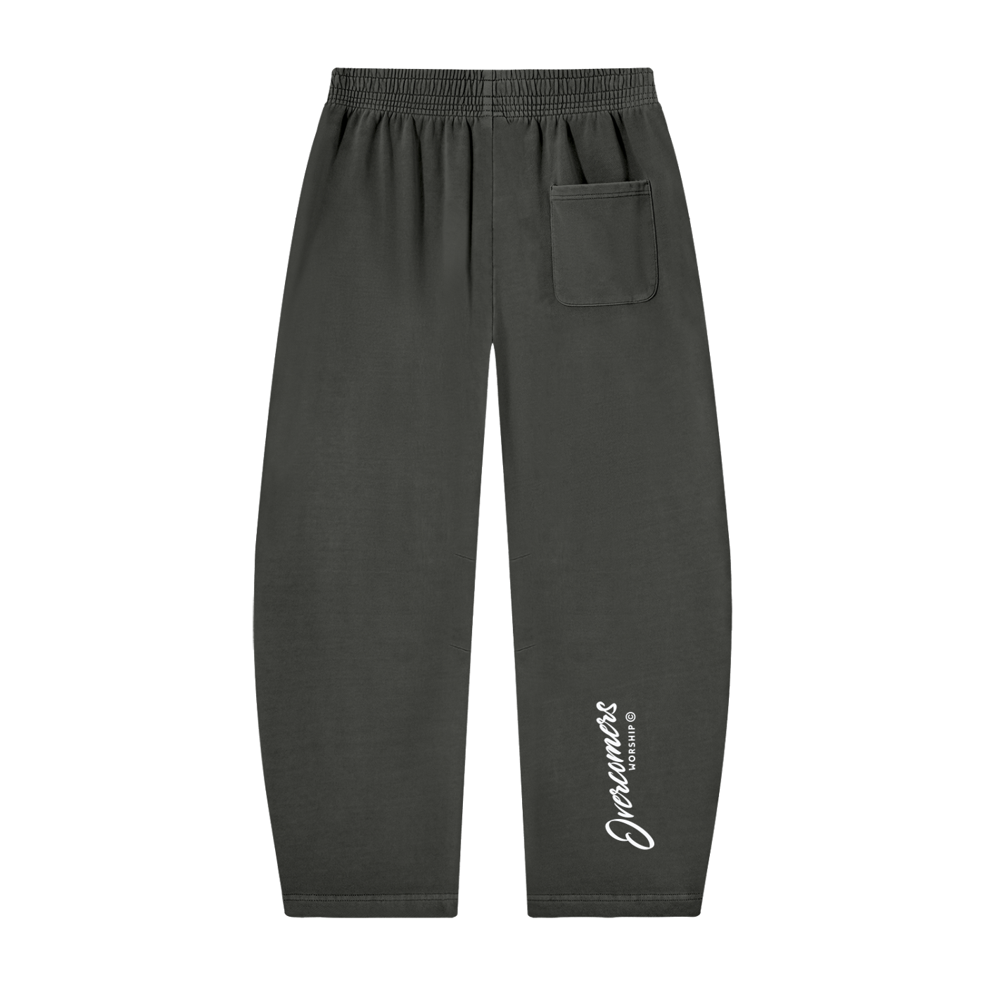 Overcomers Worship Vintage Washed Barrel Leg Sweatpants