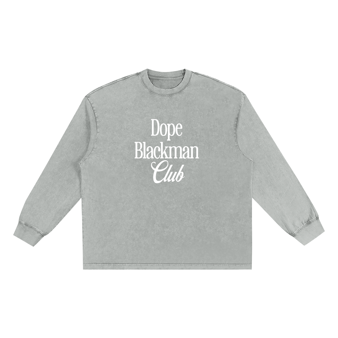 Snow Washed Dope Blackman Club T-Shirt