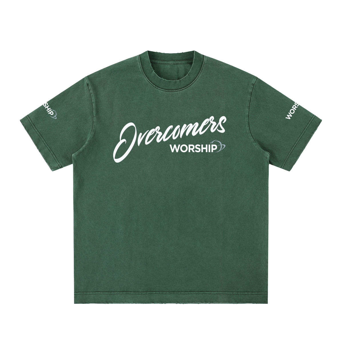 Heavyweight Vintage Washed Frayed T-Shirt