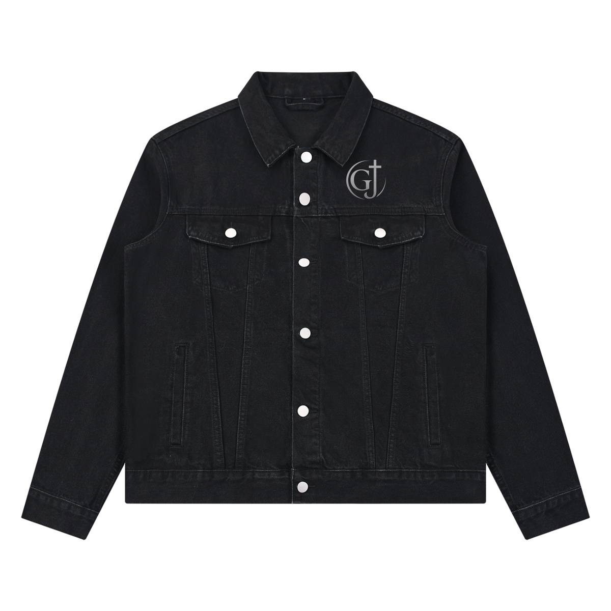 Unisex Vintage Wash Denim Jacket (GJ)