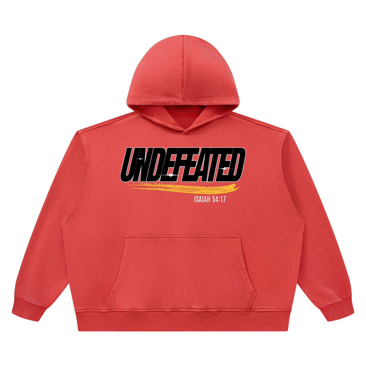 Undefeated Unisex Heavyweight Vintage Wash Boxy Hoodie