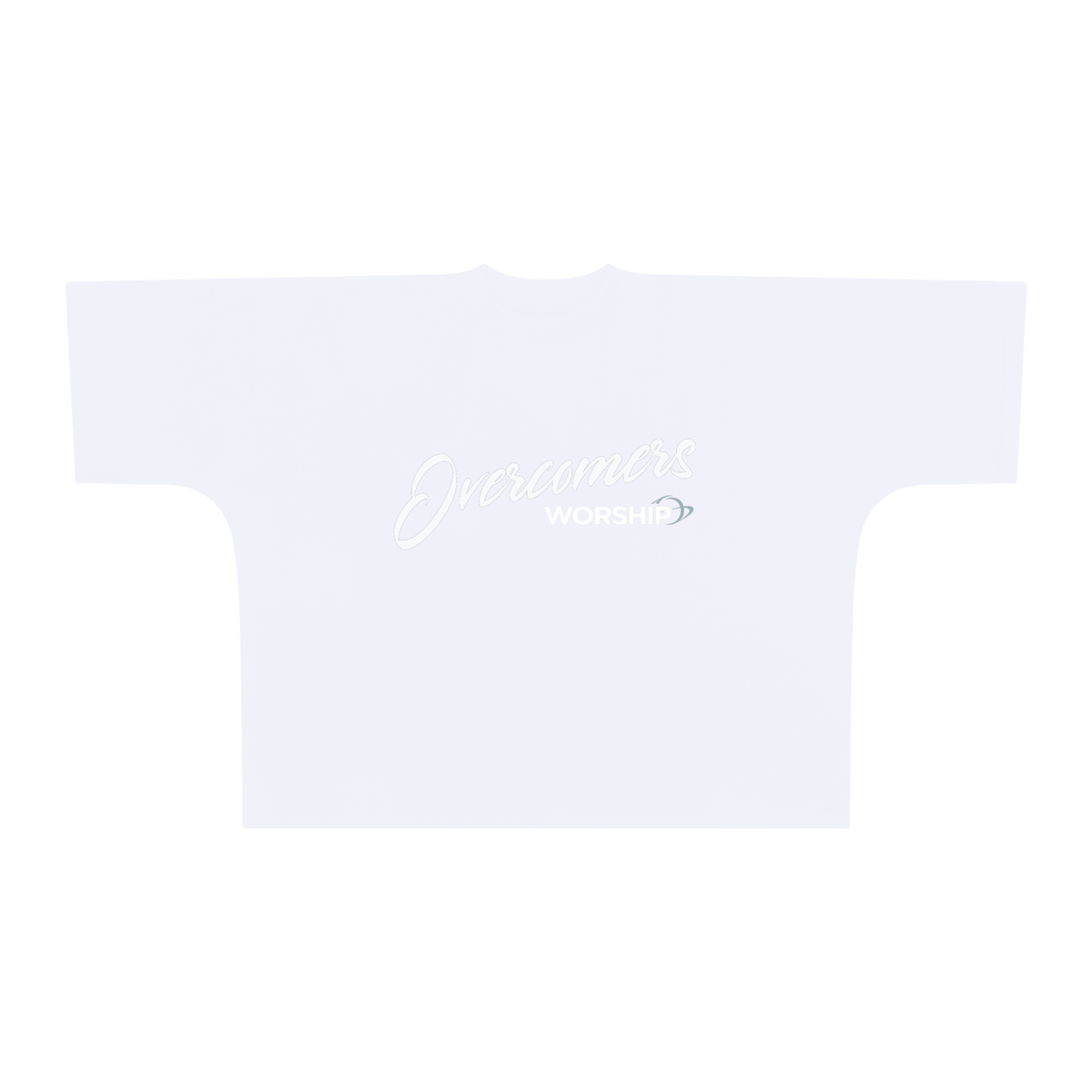 Overcomers Worship Oversized Boxy Tee