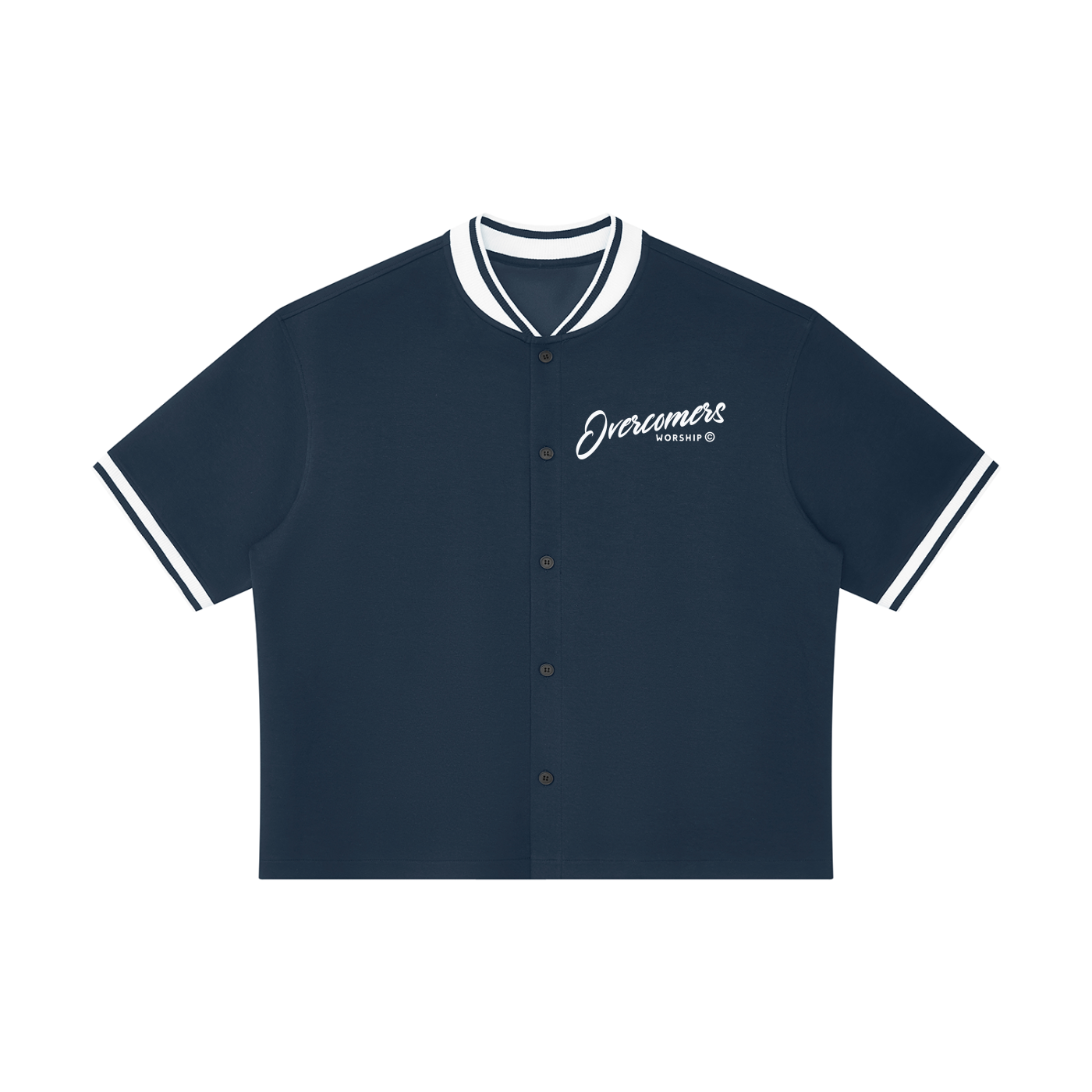 Overcomers Worship Oversized Baseball Jersey