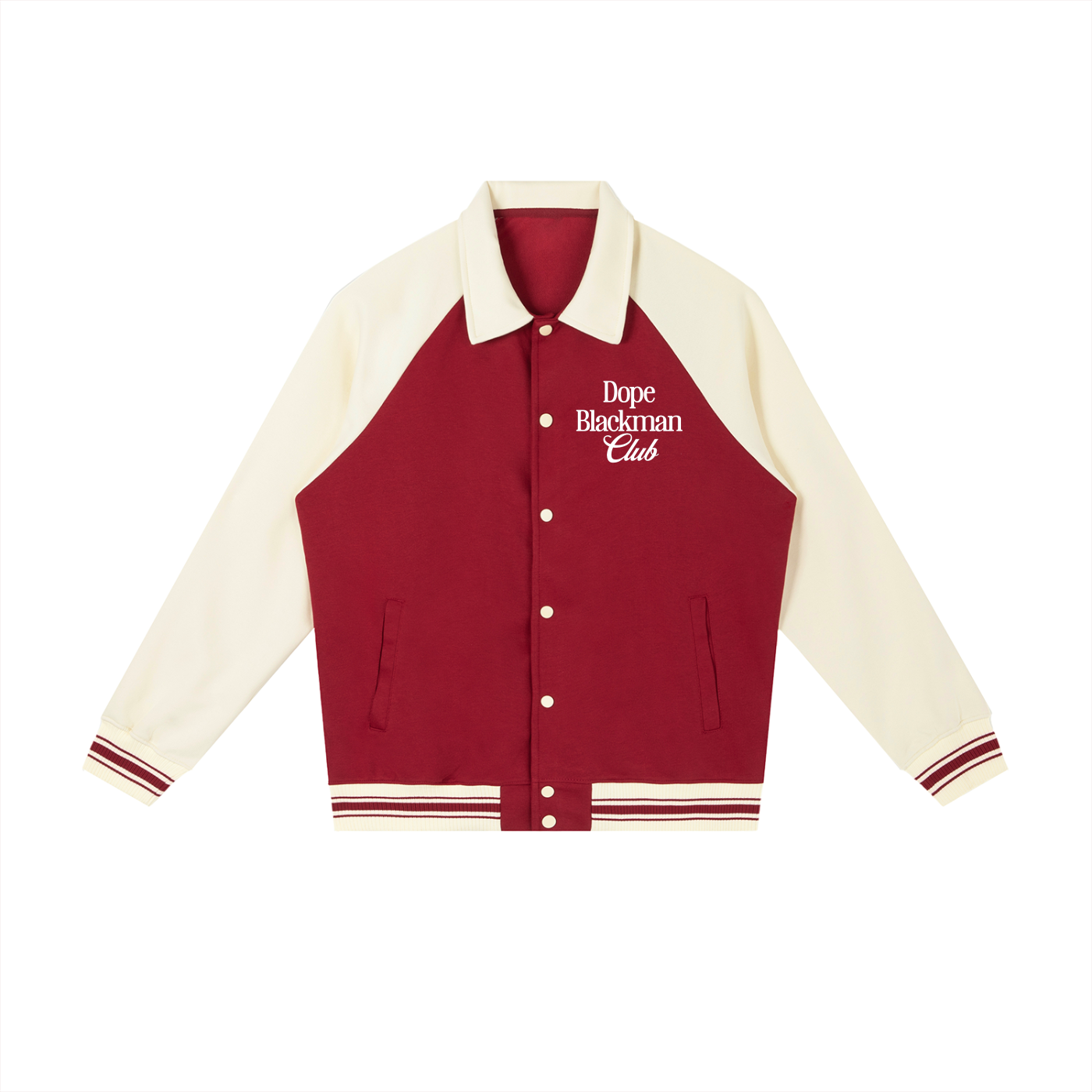 Dope Blackman Club Premium Baseball Jacket