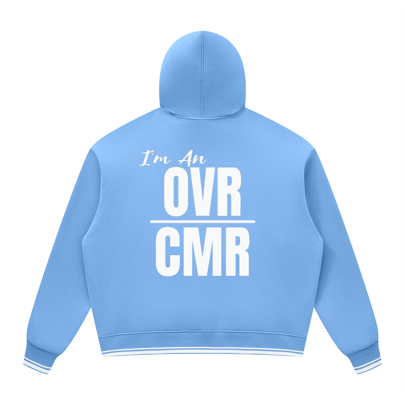 Overcomers Worship Color Block Fleece Hoodie