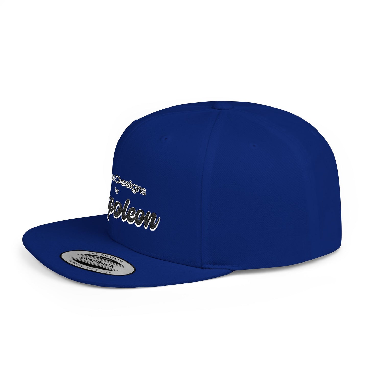 Napoleon Logo Flat Bill Snapback Hat