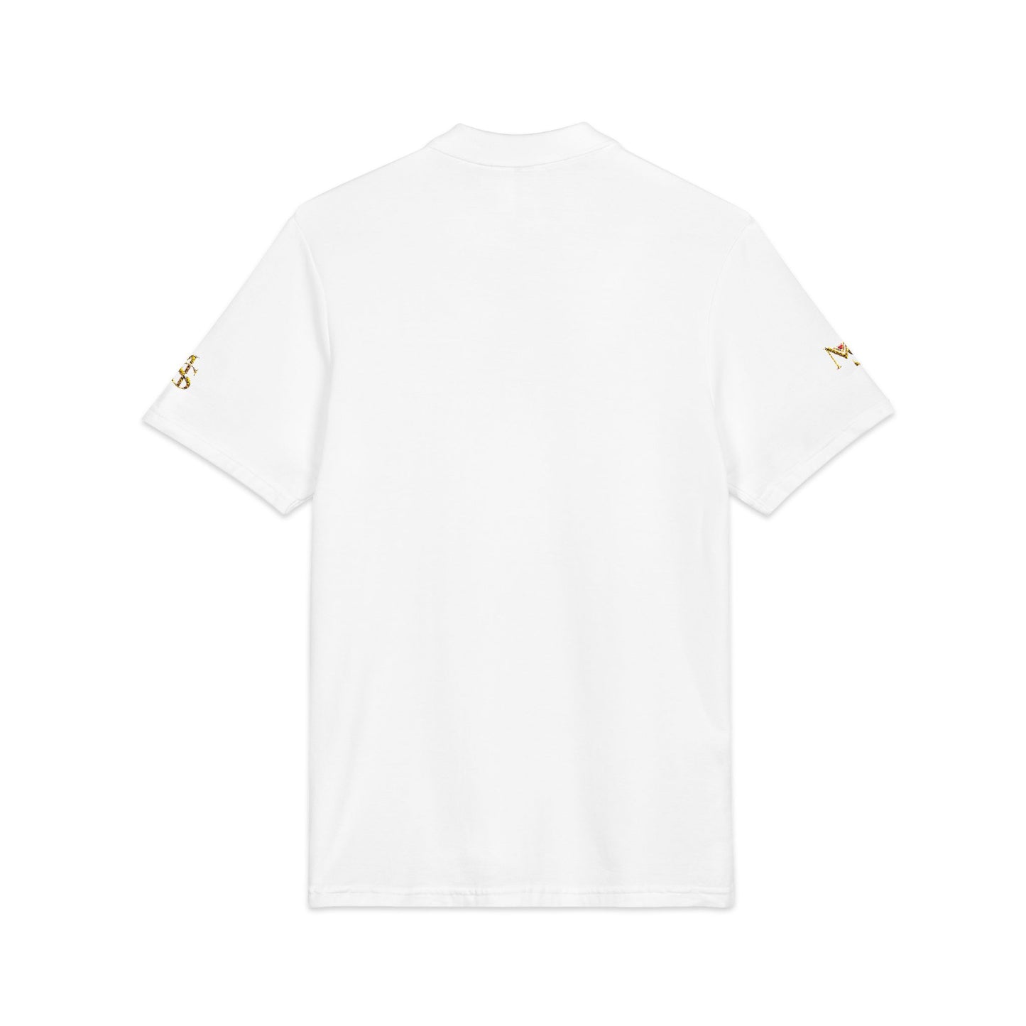 Embroidered Gold Bee Polo