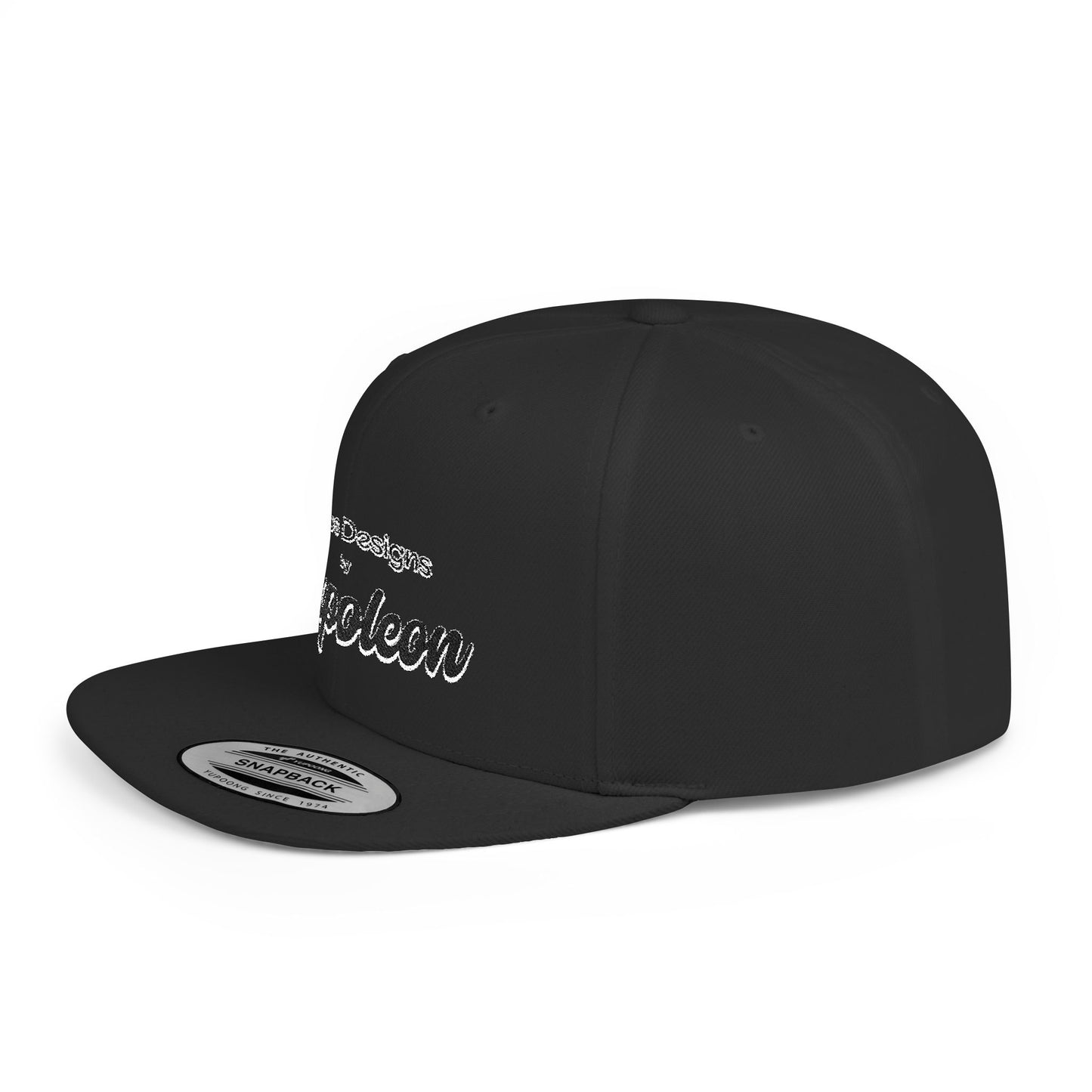 Napoleon Logo Flat Bill Snapback Hat