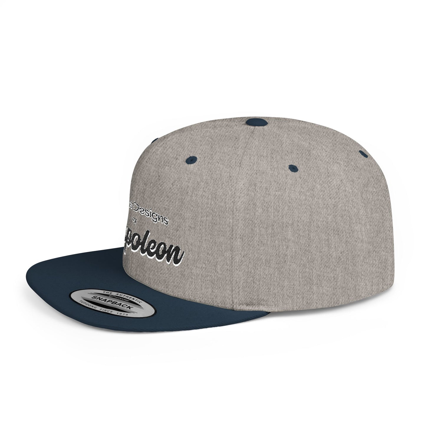 Napoleon Logo Flat Bill Snapback Hat
