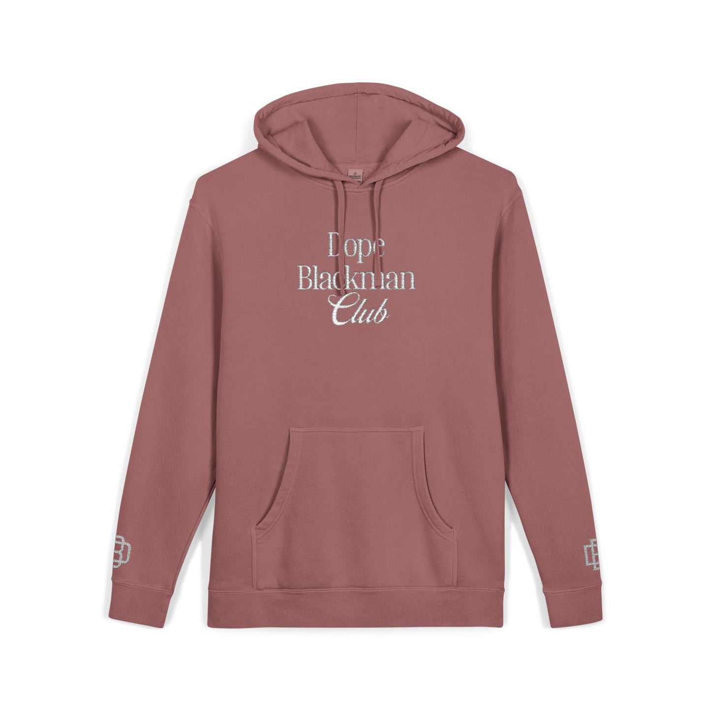 Hoodie — Dope Blackman Club Pigment-Dyed Pullover
