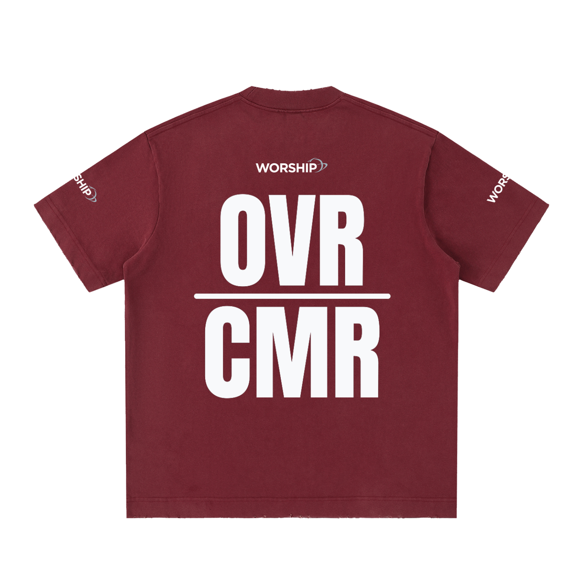 Heavyweight Vintage Washed Frayed T-Shirt