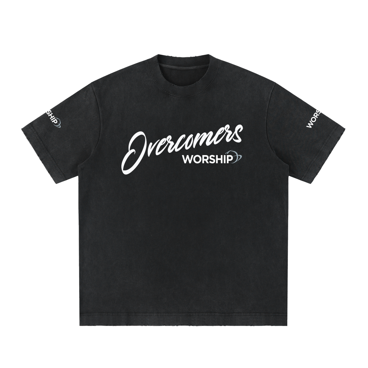 Heavyweight Vintage Washed Frayed T-Shirt