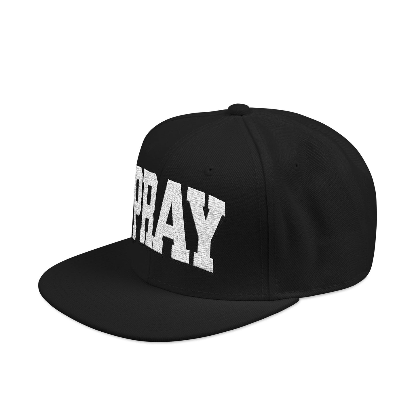 Embroidered PRAY Snapback