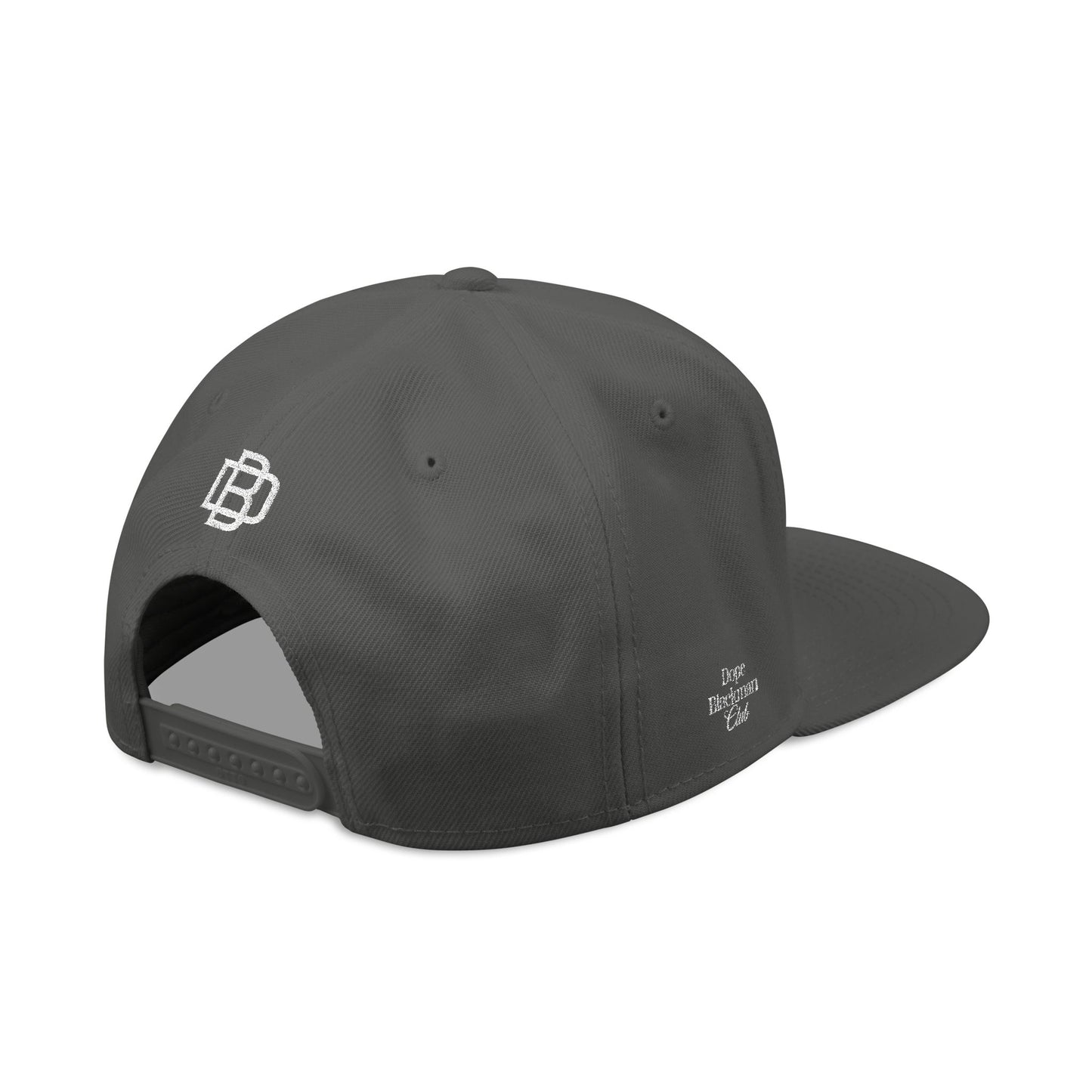 Snapback Hat — "Dope Blackman Club" Embroidered Streetwear Cap