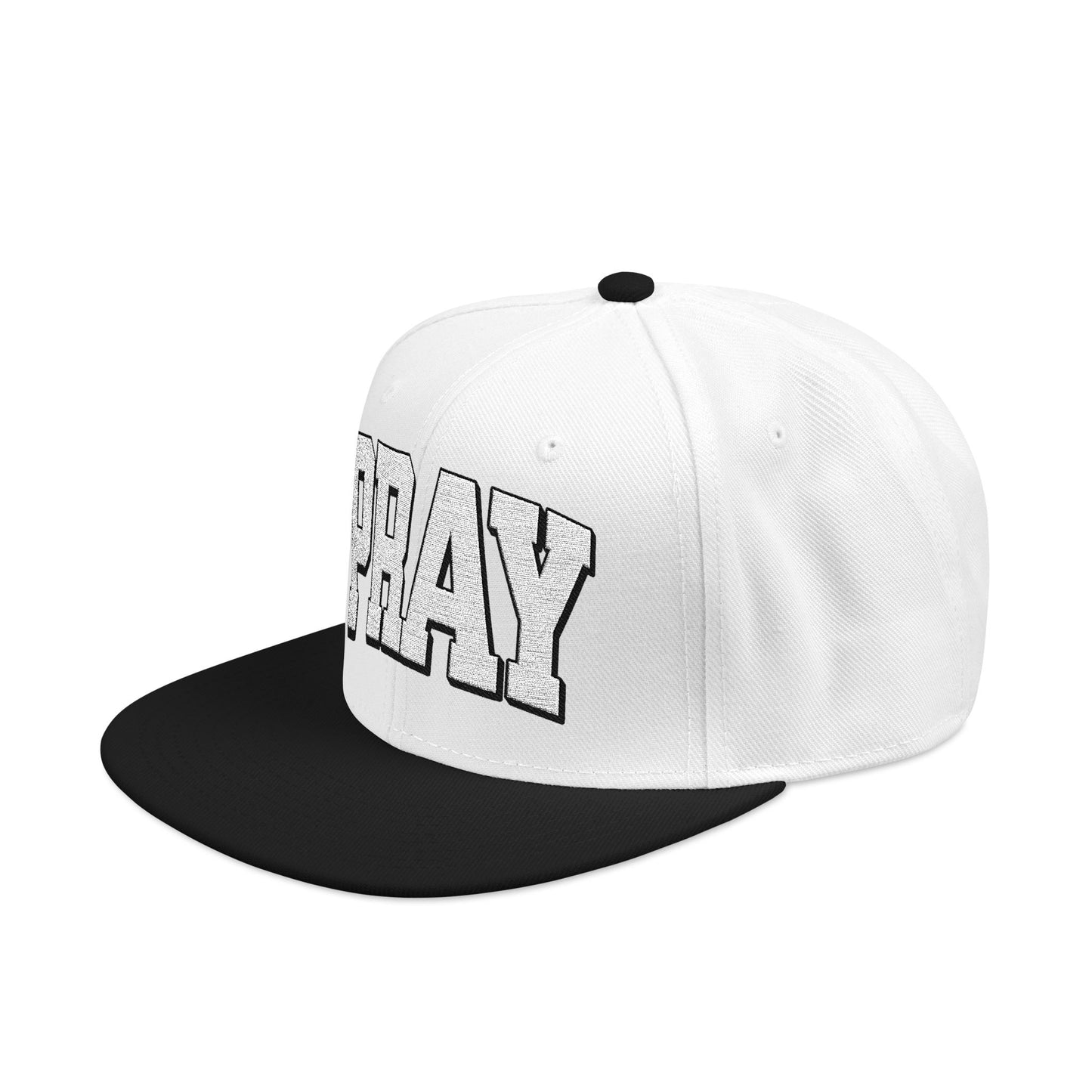 Embroidered PRAY Snapback