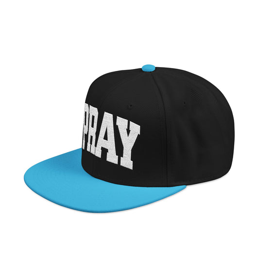 Embroidered PRAY Snapback
