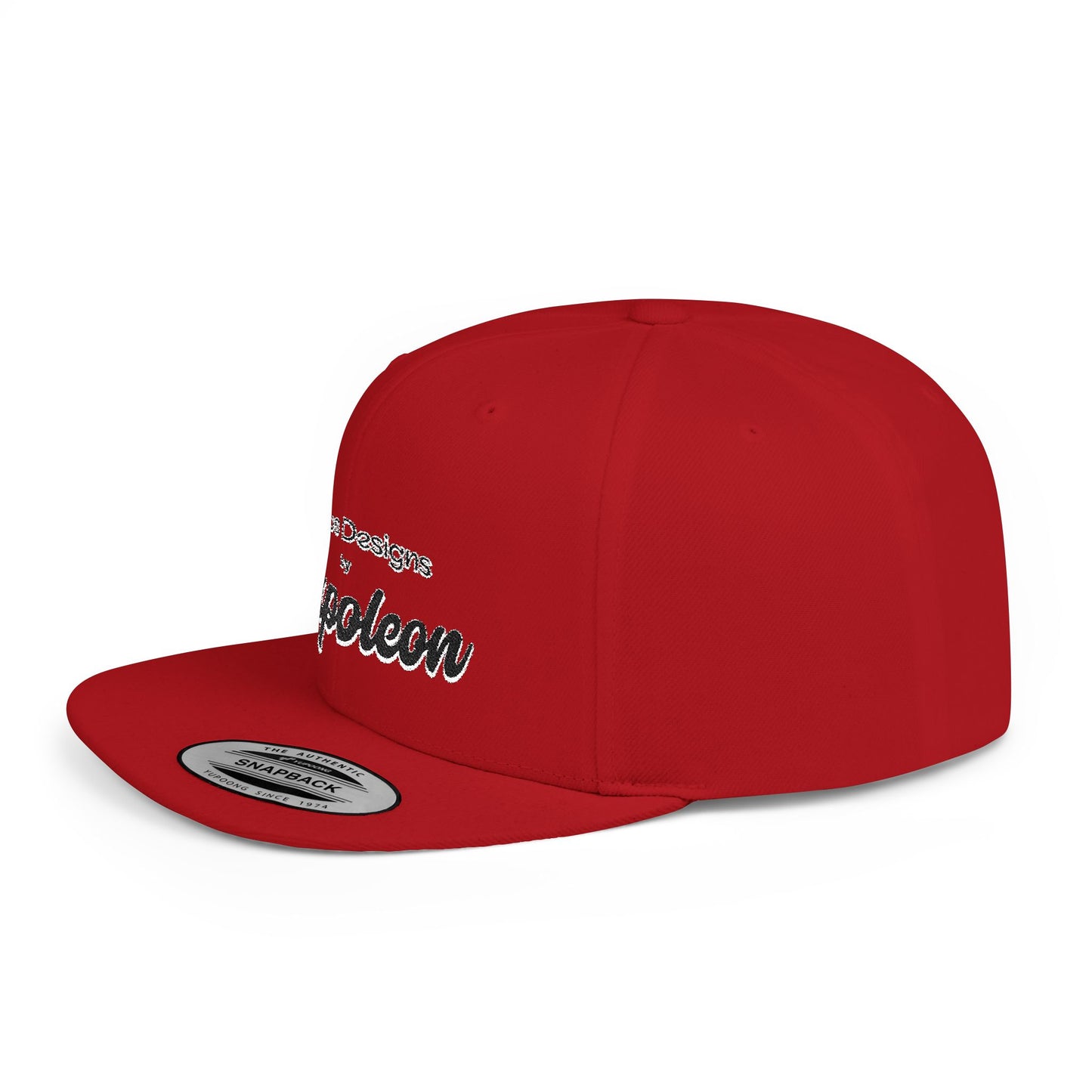 Napoleon Logo Flat Bill Snapback Hat