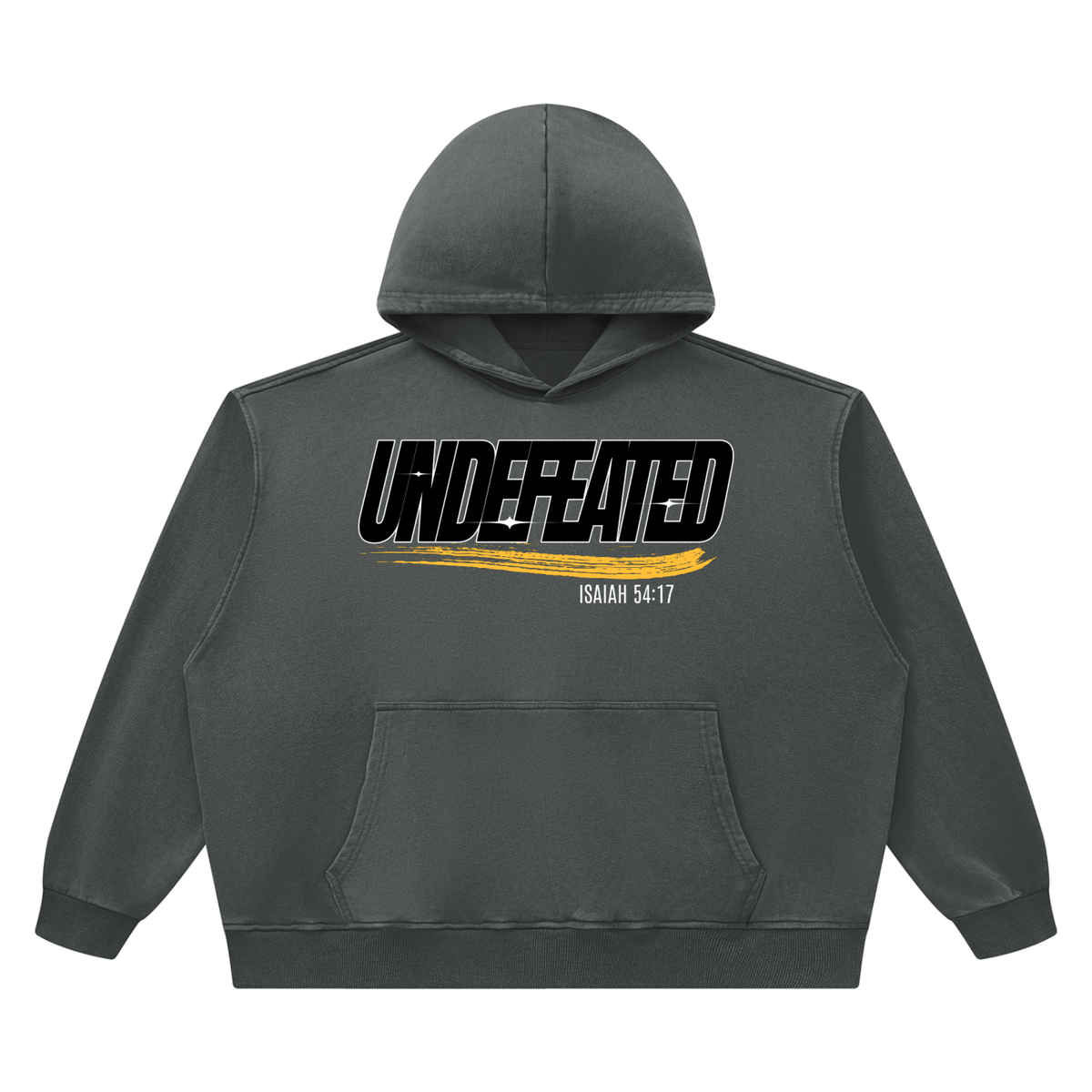 Undefeated Unisex Heavyweight Vintage Wash Boxy Hoodie