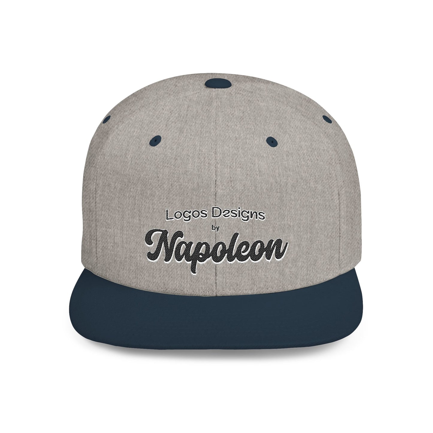 Napoleon Logo Flat Bill Snapback Hat