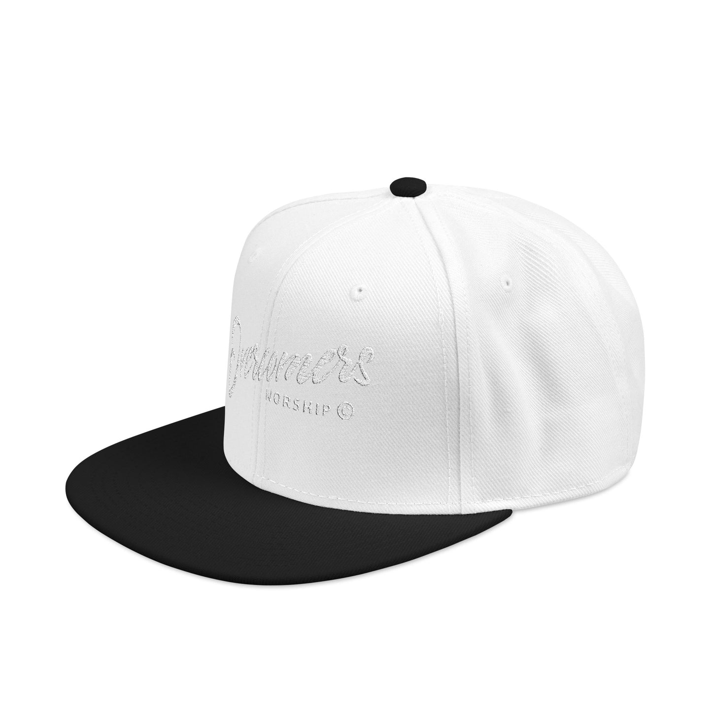 Embroidered 'Dreamers' Snapback Hat – Flat Brim Adjustable Cap