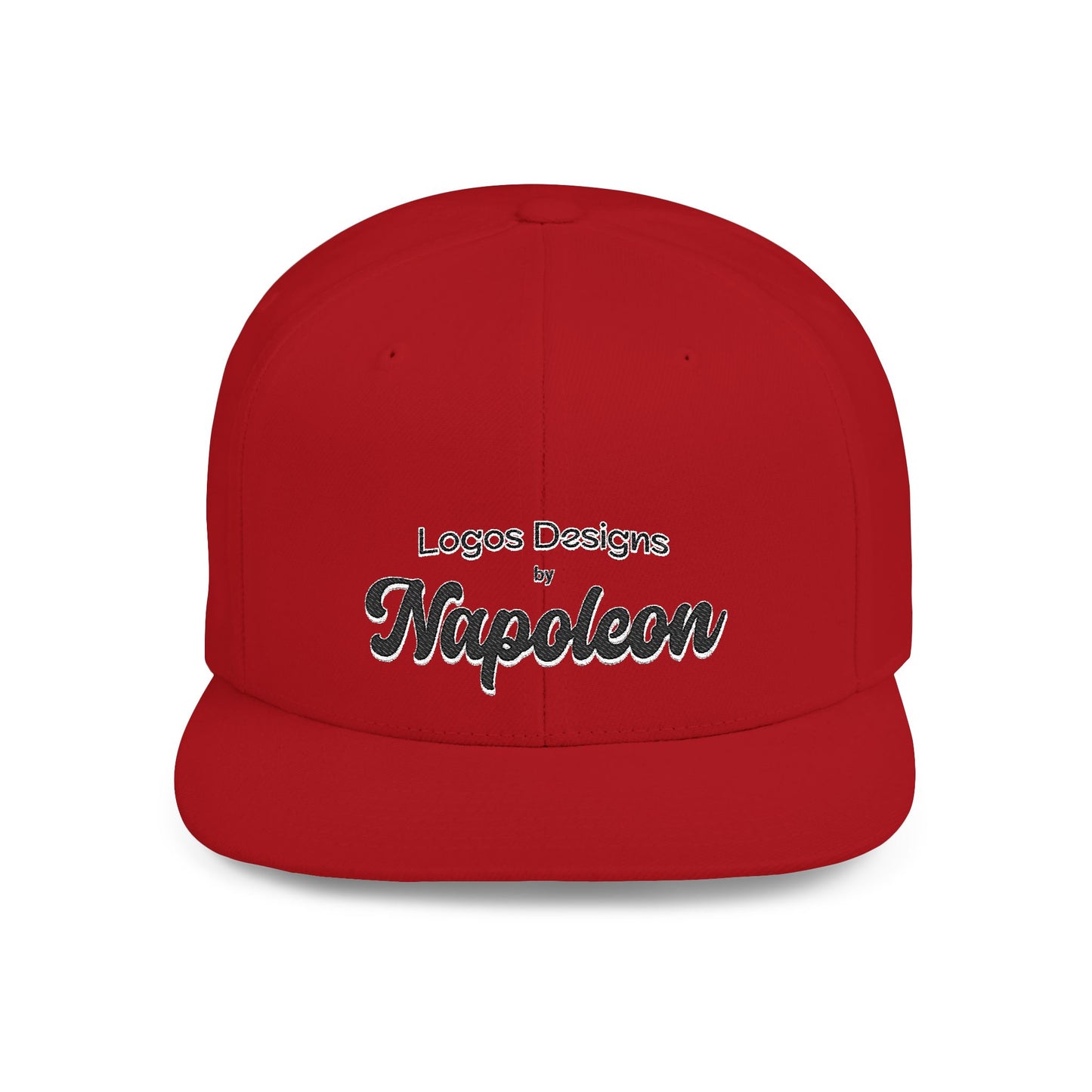 Napoleon Logo Flat Bill Snapback Hat
