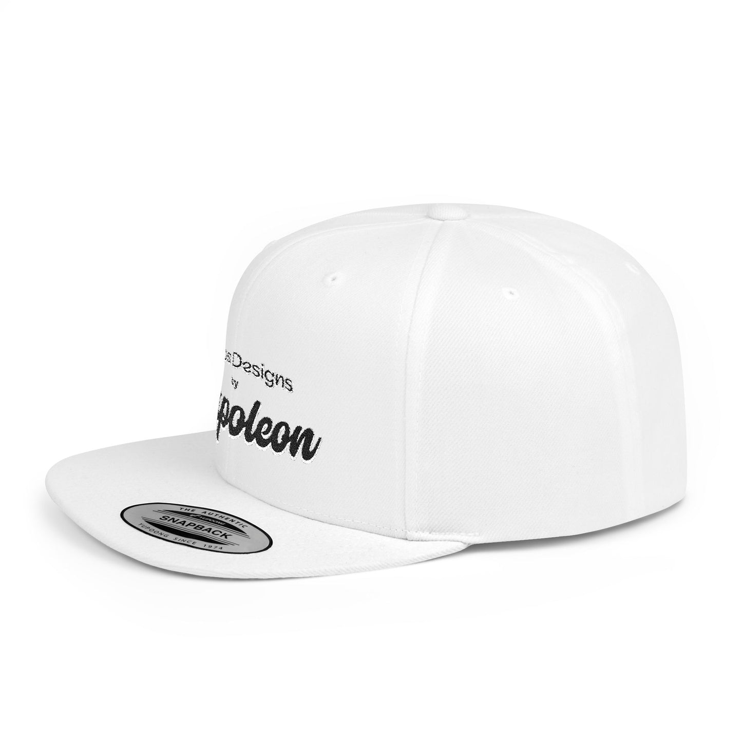 Napoleon Logo Flat Bill Snapback Hat