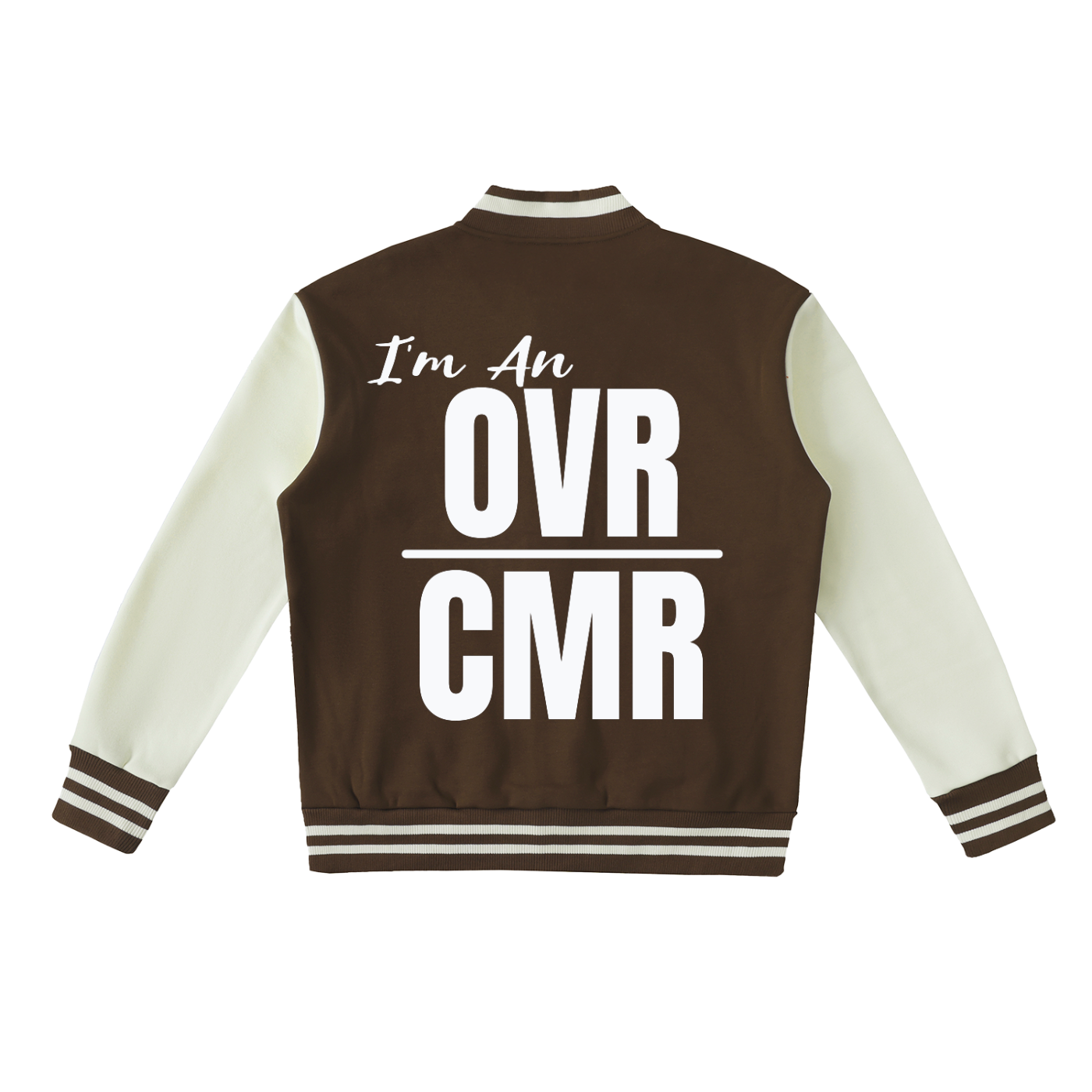 Overcomers Worship — Two-Tone Fleece Varsity Jacket
