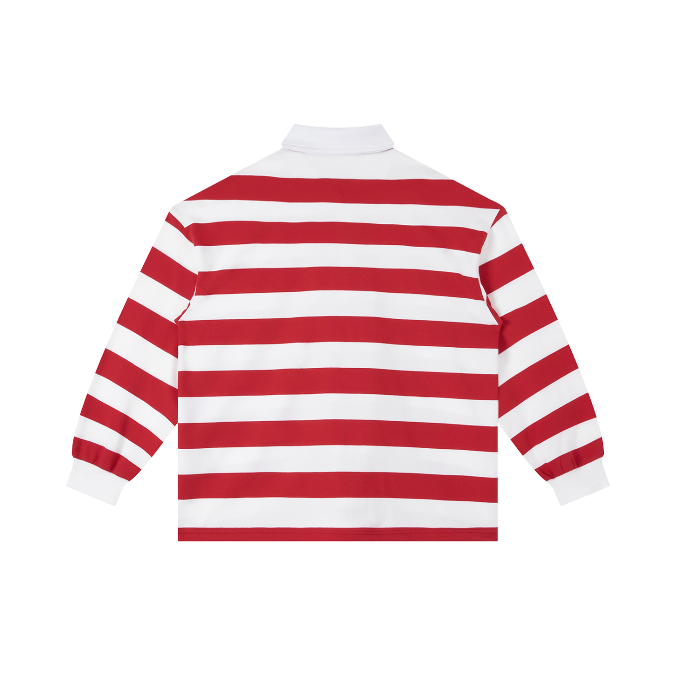 Overcomers Worship Color Block Stripe Polo