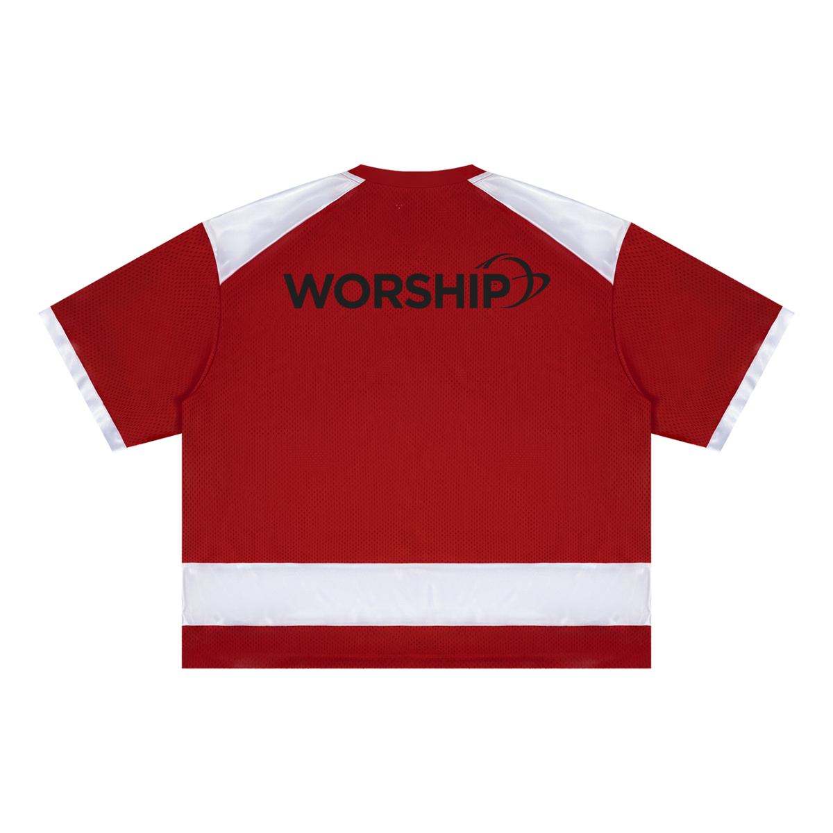 Overcomers Unisex Raglan Sleeve Mesh Boxy T-Shirt