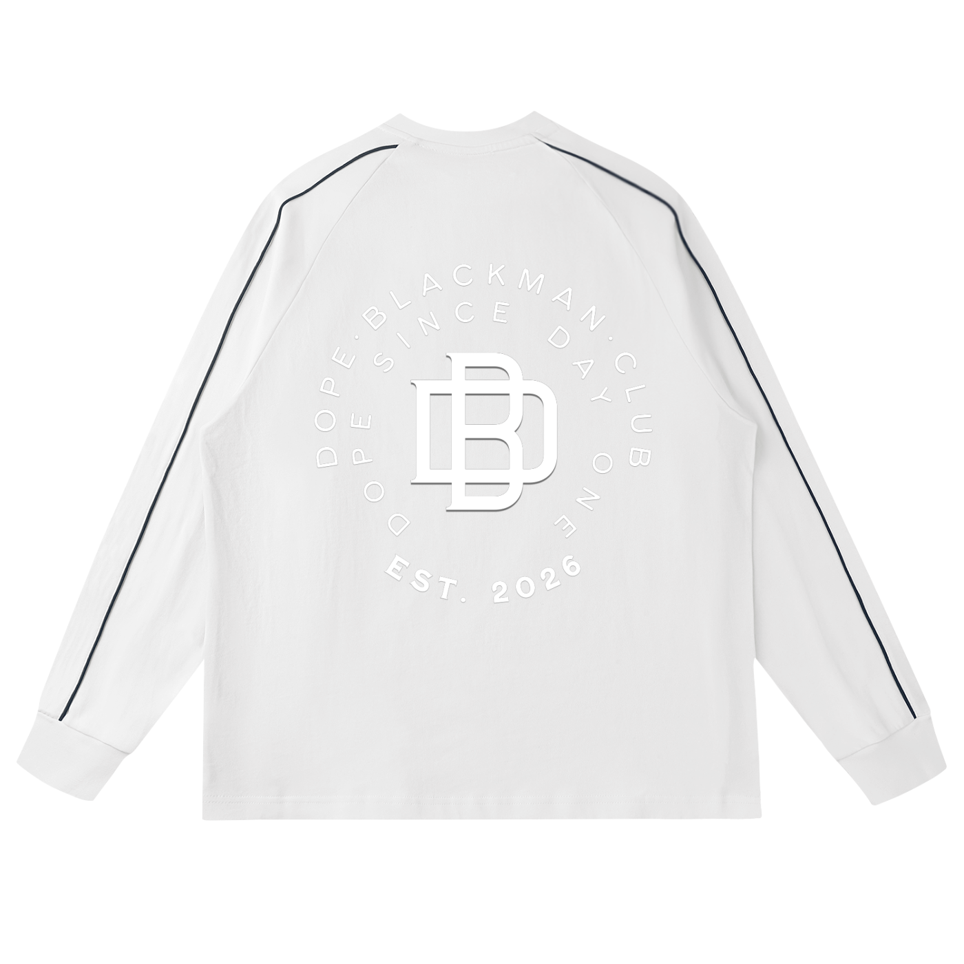 Contrast Panel Raglan Sweatshirt(DBC Edition)