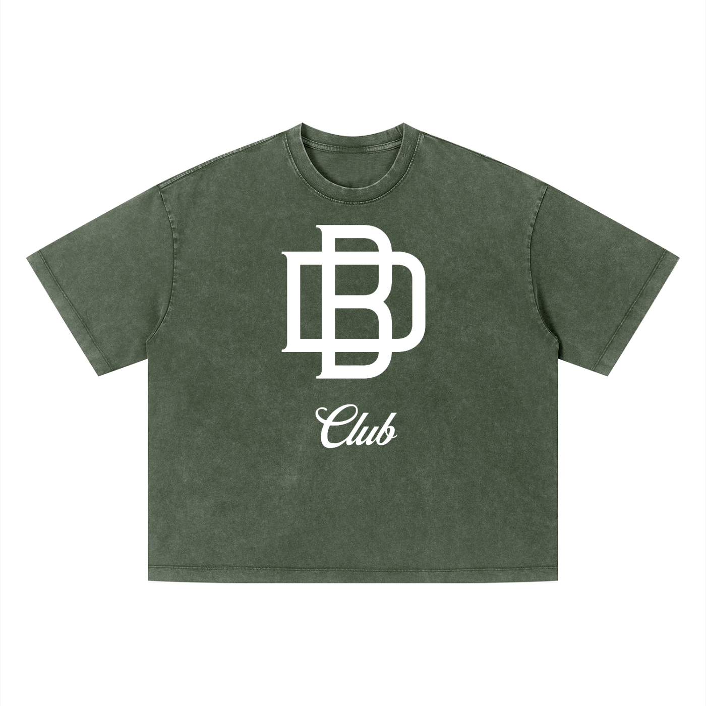 Dope Blackman Club Unisex Vintage Wash Boxy T-Shirt
