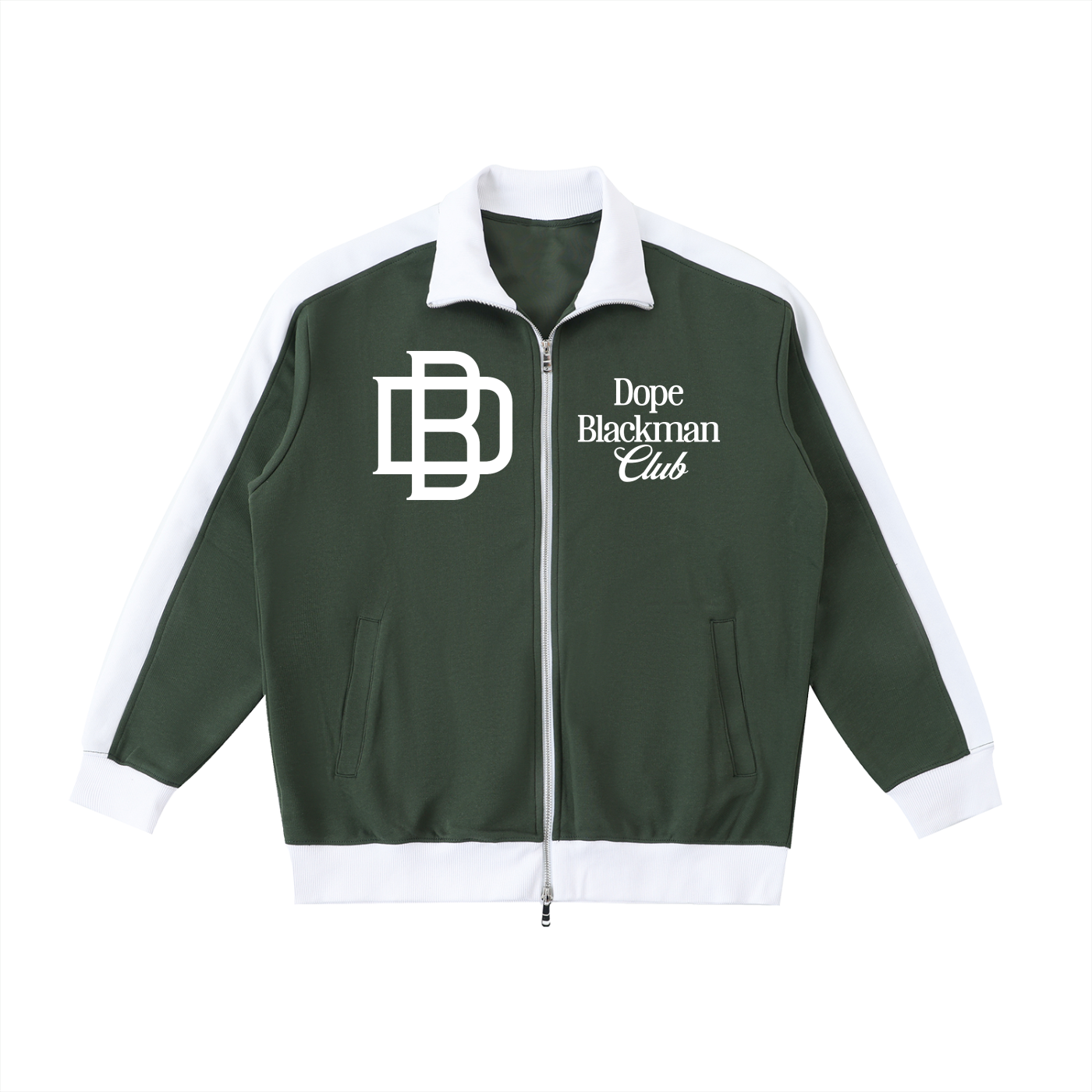 Dope Blackman Club Contrast Trim Stand Collar Jacket