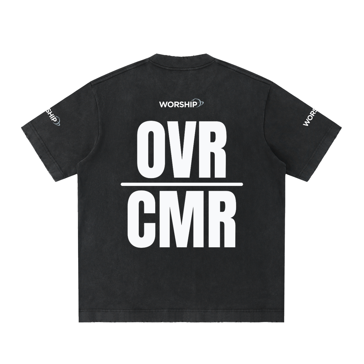 Heavyweight Vintage Washed Frayed T-Shirt