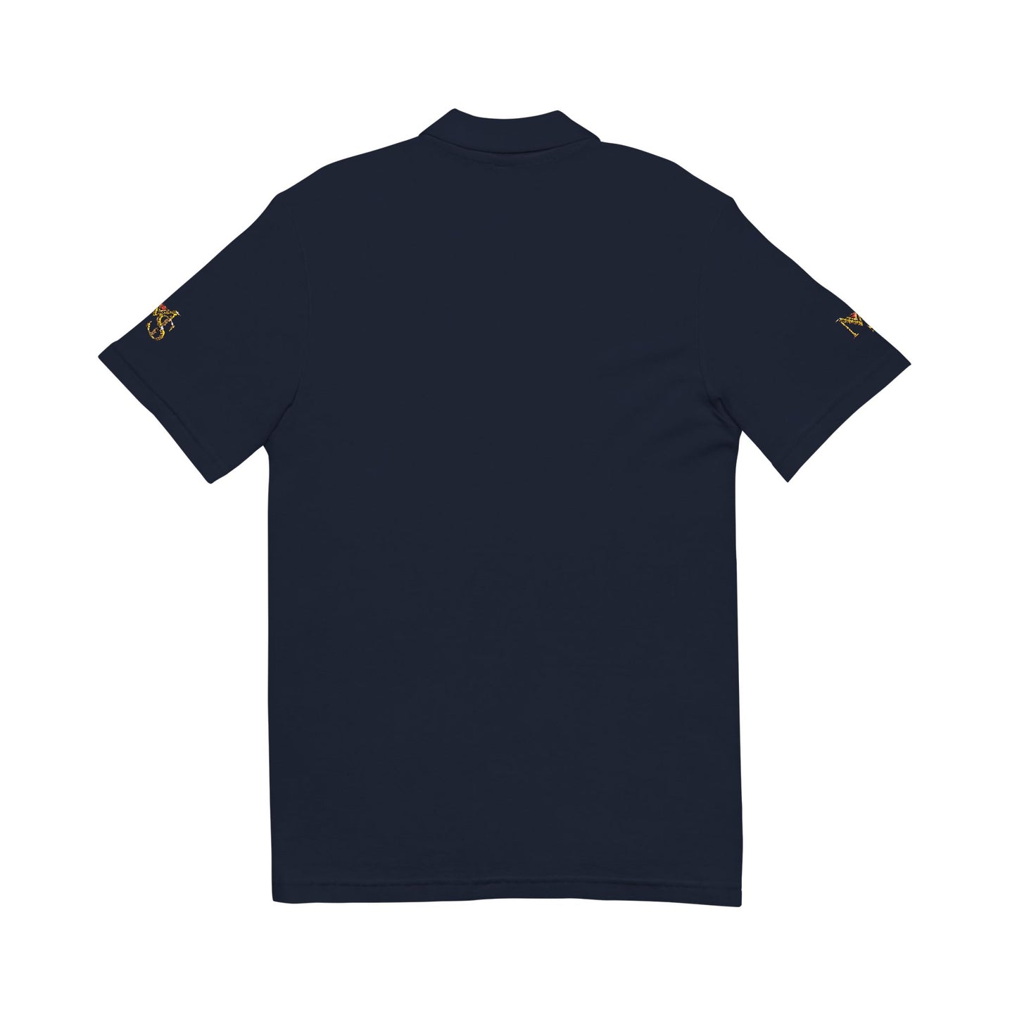 Embroidered Gold Bee Polo