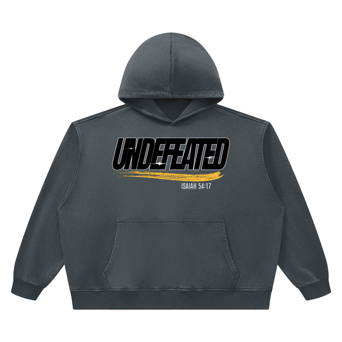 Undefeated Unisex Heavyweight Vintage Wash Boxy Hoodie