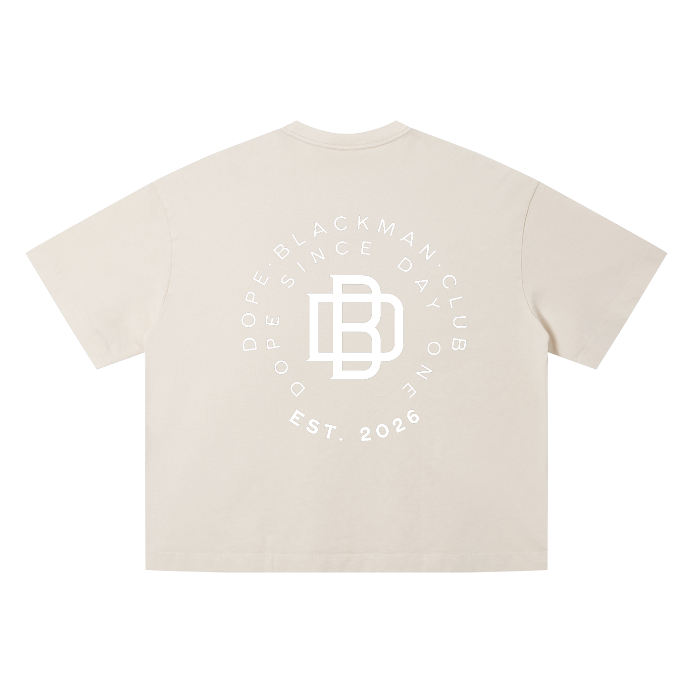 Dope Blackman Club Unisex Vintage Wash Boxy T-Shirt