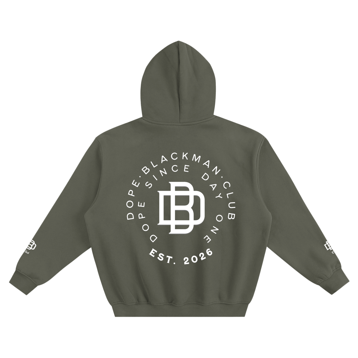 Fleeced Boxy Hoodie
