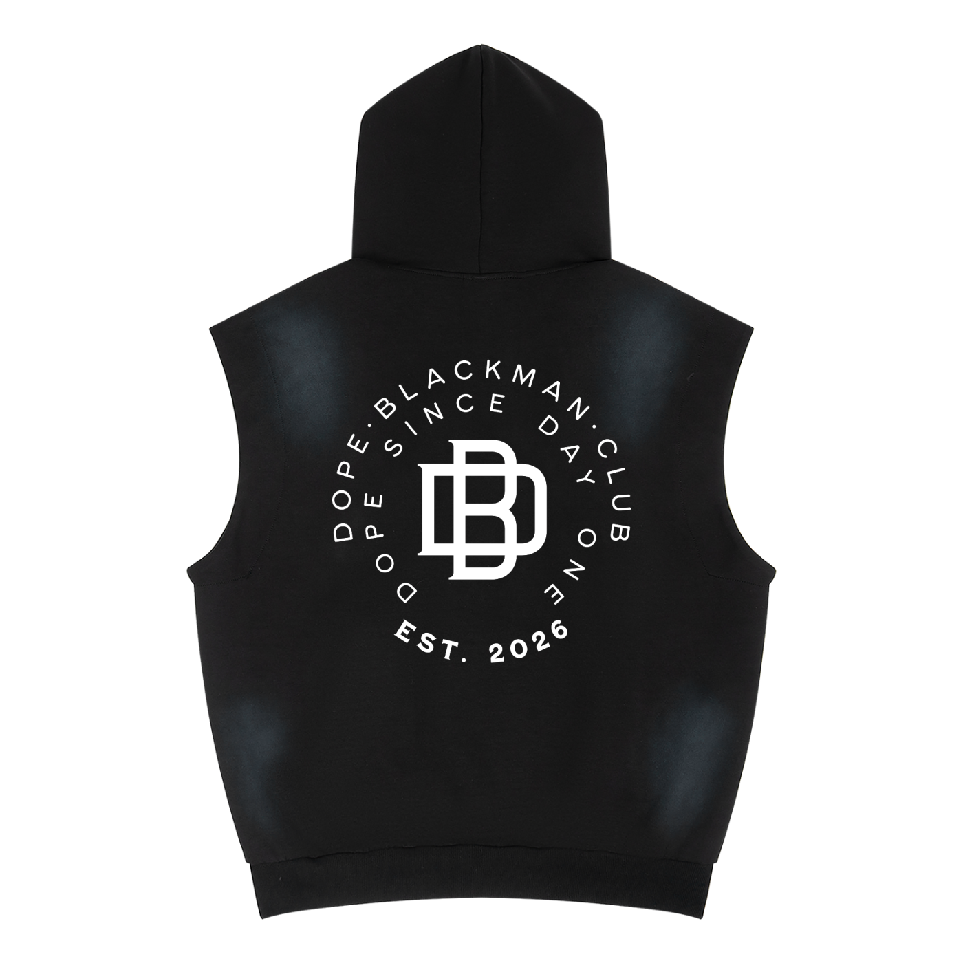 Dope Blackman Club Sleeveless Hoodie
