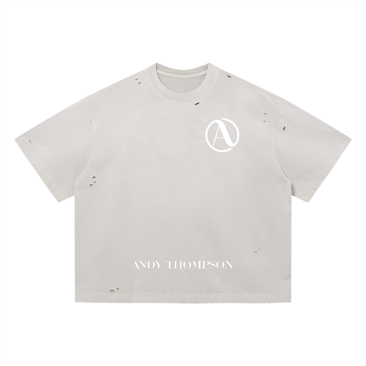 Vintage Washed Distressed Boxy Oversized T-Shirt