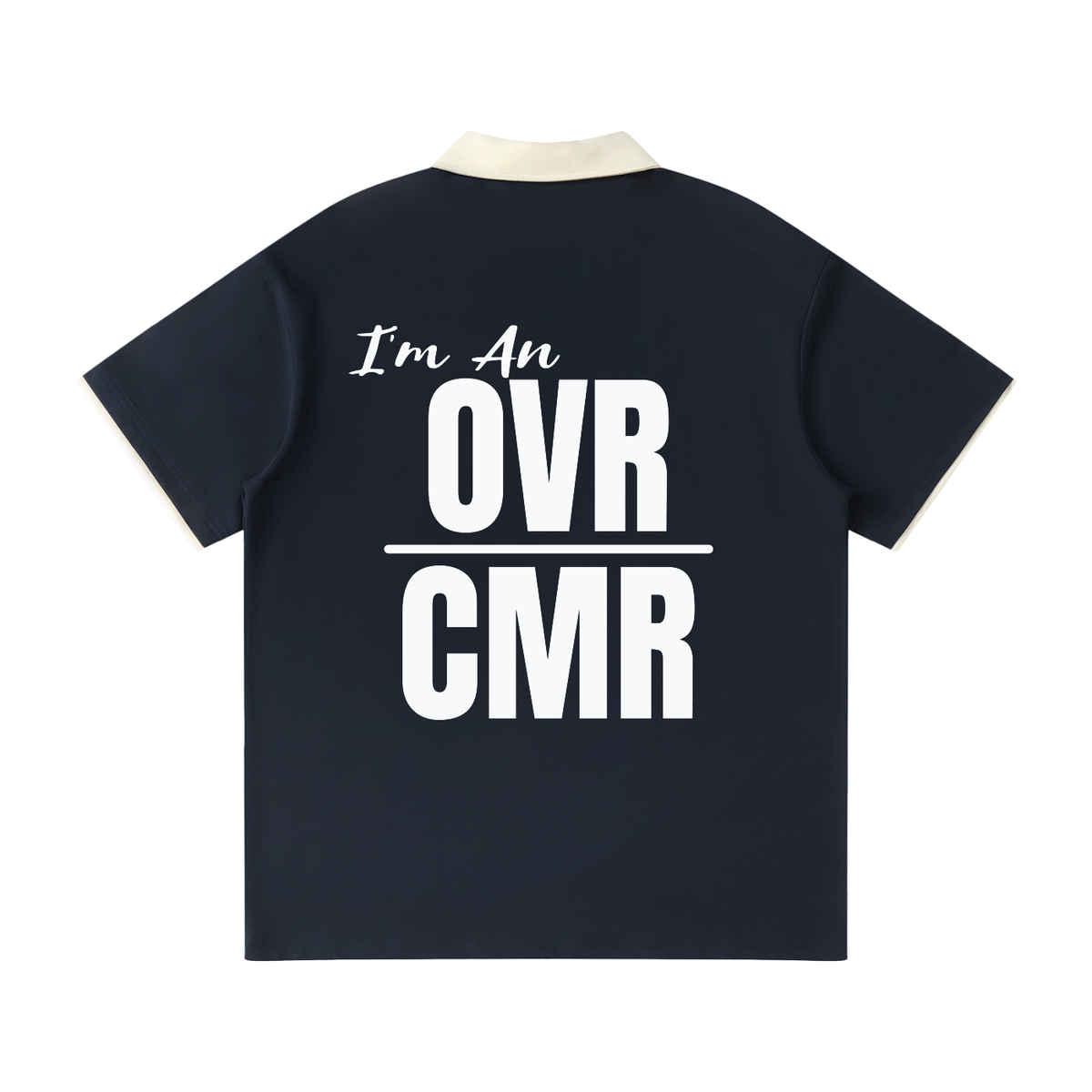Overcomers Worship Contrast Collar Raglan Polo